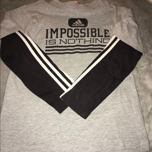 Grey long sleeve from Adidas